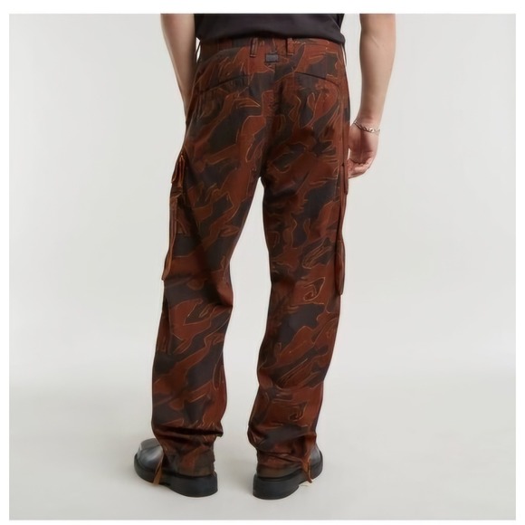 G-Star RAW Rovic Straight Cargo Pants Rodeo Island Camo 34x32 - Picture 3 of 8